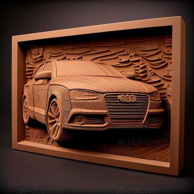 3D модель Audi A6 C6 (STL)